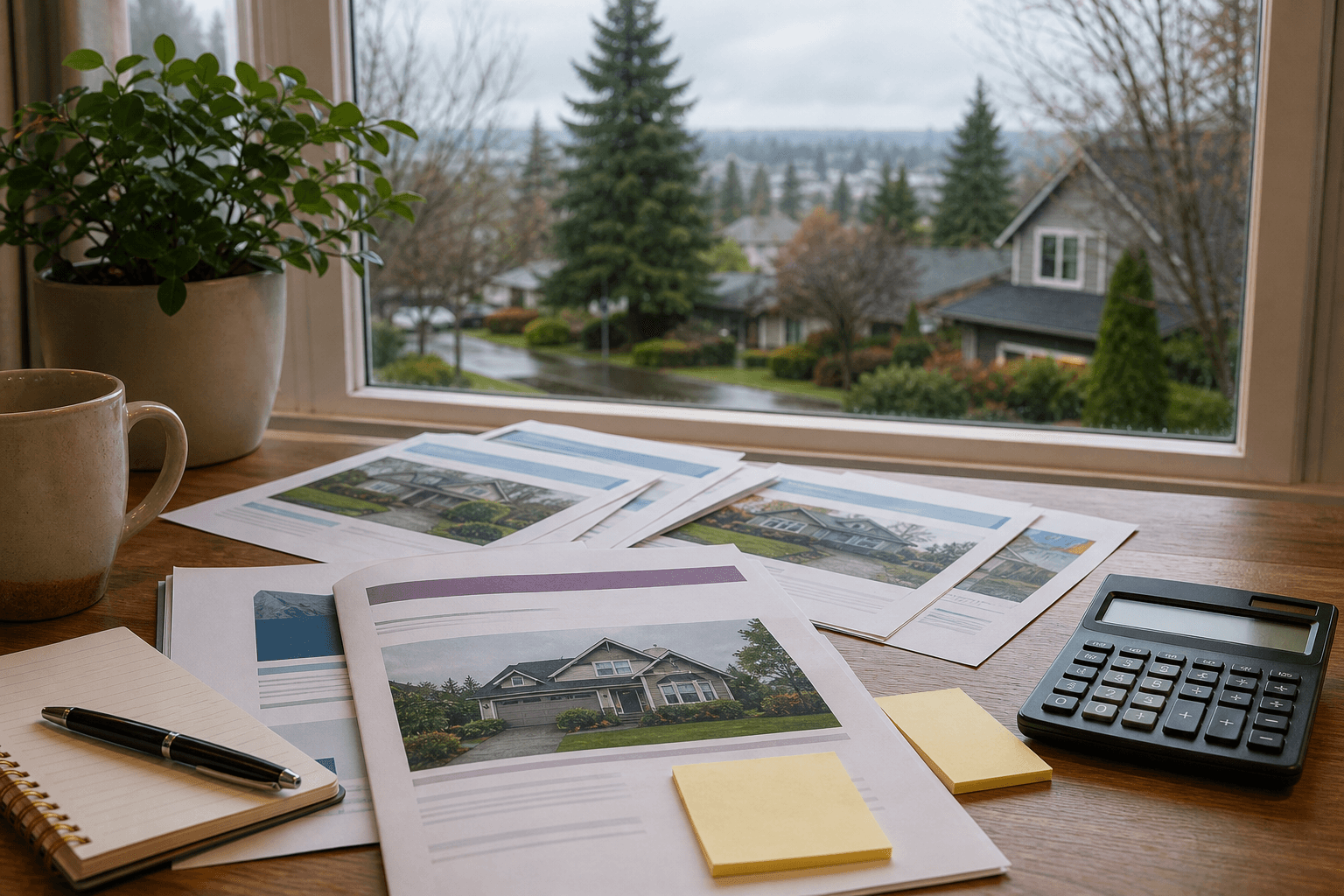 South King County home exterior with valley residential setting